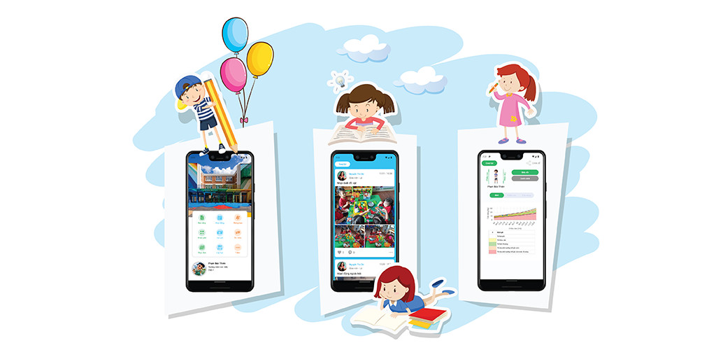 Ứng dụng tương tác kết nối gia đình và nhà trường
